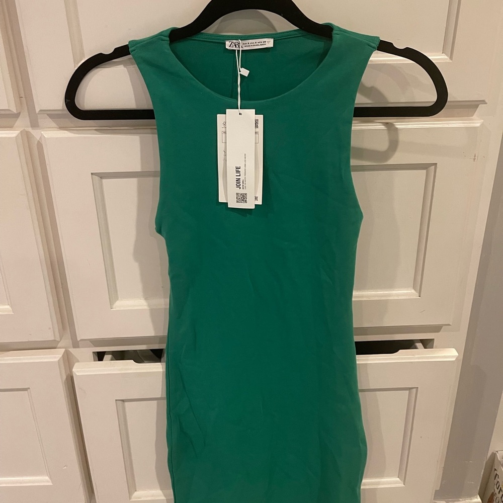 Green Mini Zara Dress